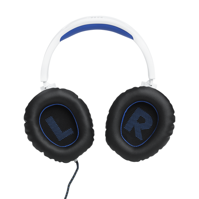 JBL Quantum 100P Console - White - Wired over-ear gaming headset with a detachable mic - Detailshot 1 image number null